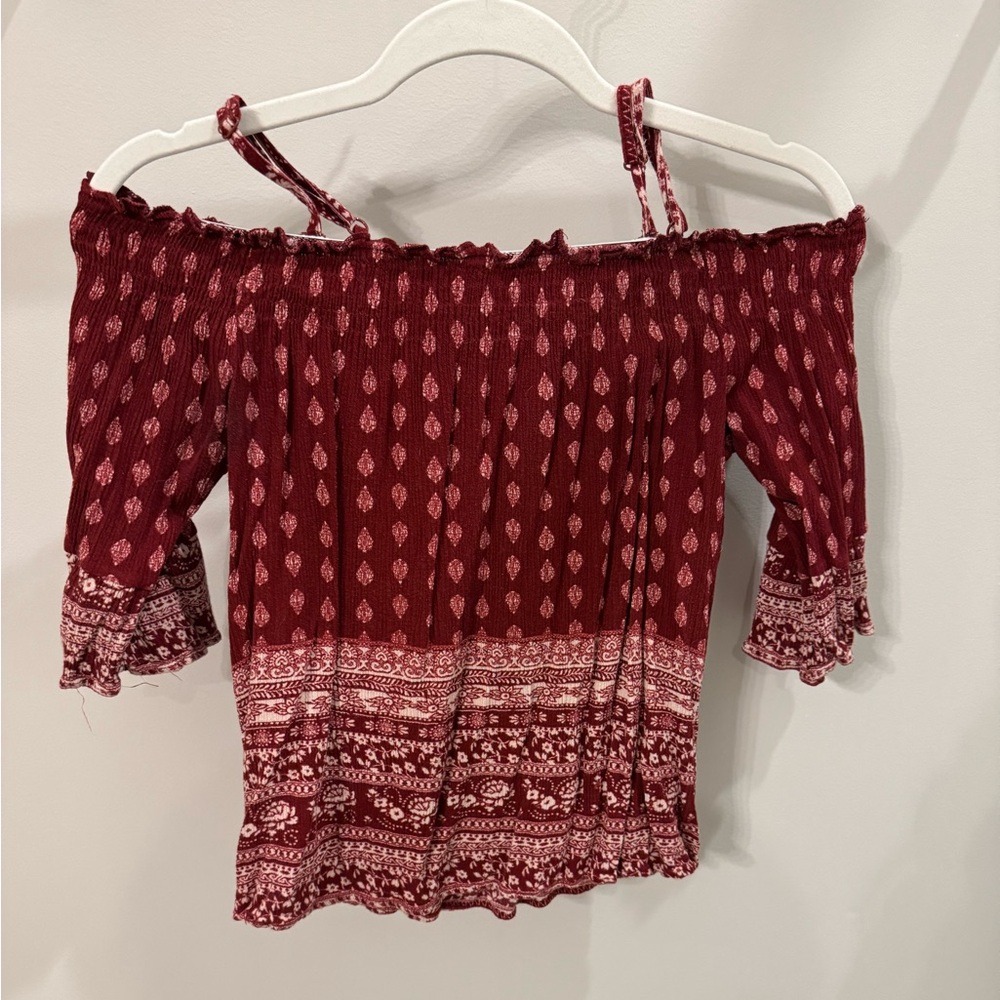 Rue 21 XS off the shoulder top